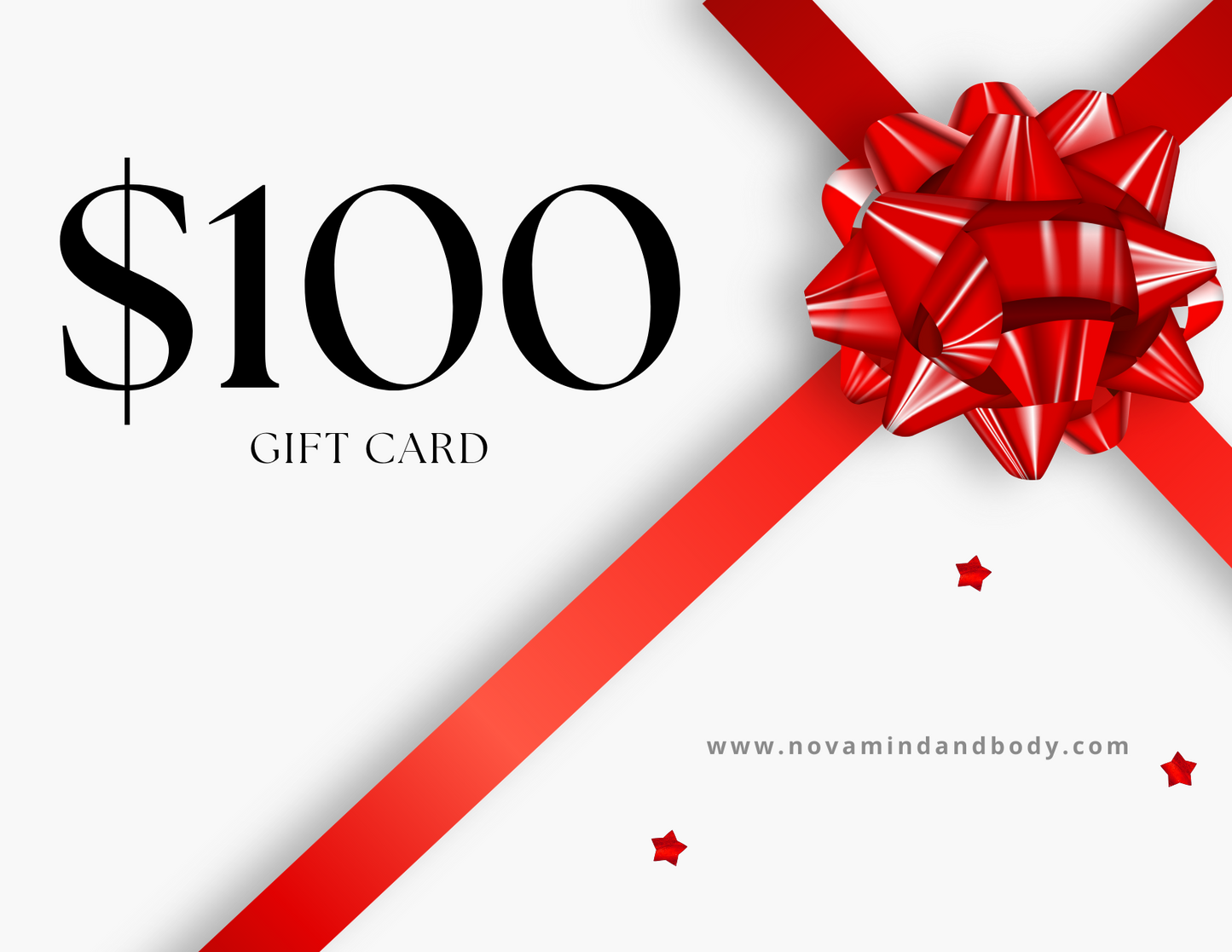 NOVA Mind and Body Store Gift Card