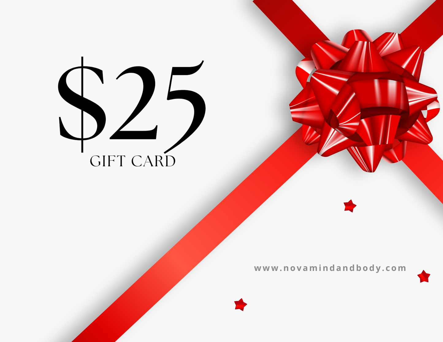 NOVA Mind and Body Store Gift Card