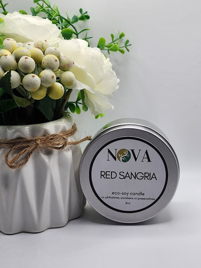 Red Sangria Soy Candle