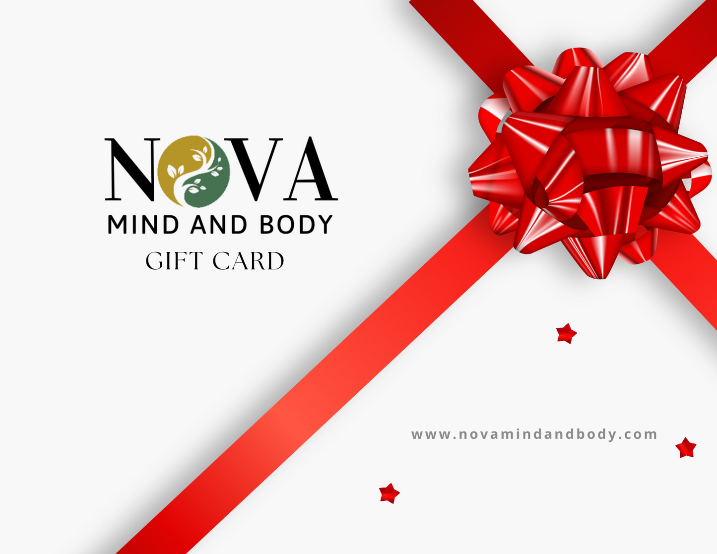 NOVA Mind and Body Store Gift Card