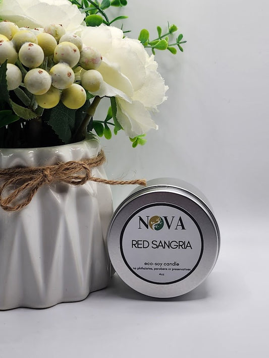 Red Sangria Soy Candle